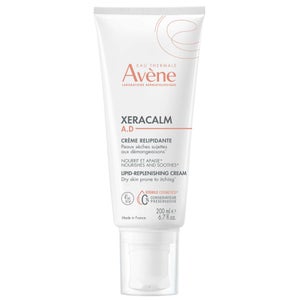 Avène XeraCalm A.D: Lipid-Replenishing Cream Moisturiser for Dry, Itchy Skin 200ml