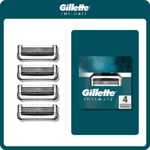 Gillette INTIMATE Razor Blades (Pack of 4)