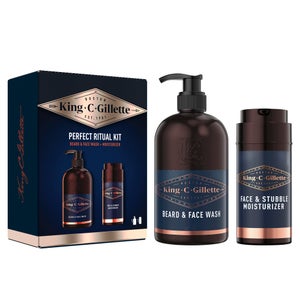 King C. Gillette Perfect Ritual Kit: Beard Wash & Moisturiser