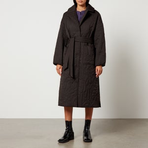 Damson Madder Gilda Quilted Shell Coat