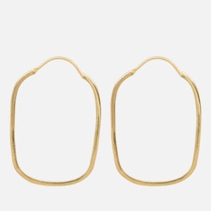 anna + nina Link Hoop Earring - Gold