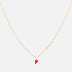 anna + nina Heart Beat 14-K Gold Plated Necklace