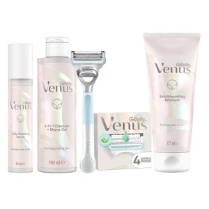 Venus Pubic Hair &amp; Skin with Aloe Vera - Full Regime