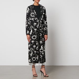 Never Fully Dressed Paradise Leopard Kansas Knit Cardigan