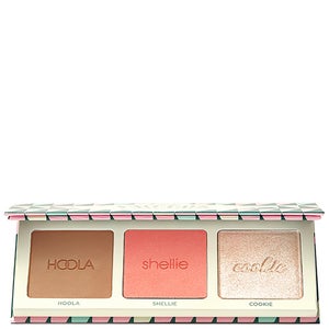 benefit Christmas 2023 Cheery Cheeks Hoola Bronzer, Blusher & Highlighter Palette (Worth £89)