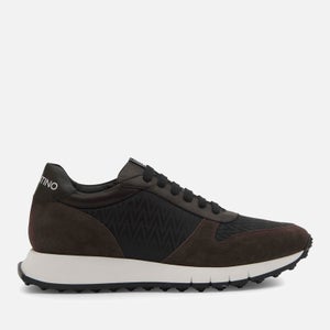 Valentino Men's Aries S Running Style Suede and Mesh Trainers