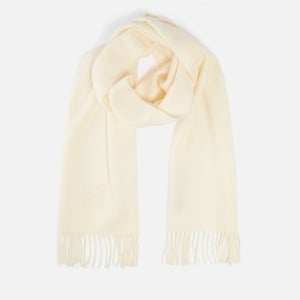 Vivienne Westwood Embroidered Logo Wool Scarf