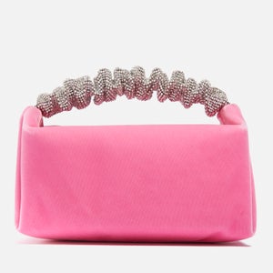 Alexander Wang Scrunchie Embellished Velvet Mini Bag