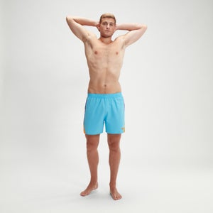 Pantaloncini da bagno HyperBoom Splice 40 cm da uomo Blu/Arancione