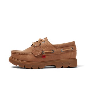 Adult Unisex Lennon Boatshoe Leather Light Tan