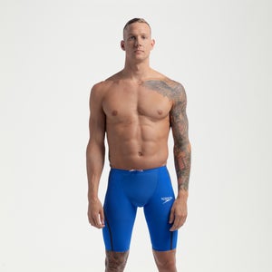 Bañador jammer de cintura alta Fastskin LZR Pure Intent 2.0 para hombre, azul/iridiscente