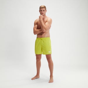 Pantaloncini da bagno Essentials 40 cm da uomo Verde