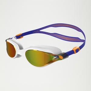 Adult Vue Mirror Goggles White/Blue