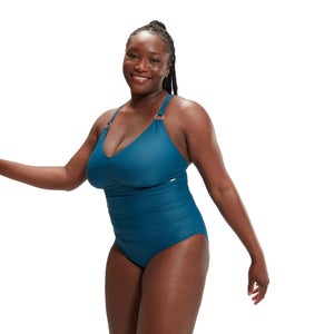 Women's Shaping V Neck One Piece (+)
