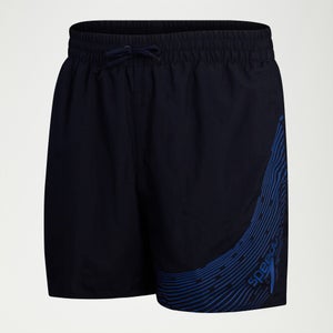 Pantaloncini da bagno Medley Logo 38 cm da bambino Blu navy/Azzurro