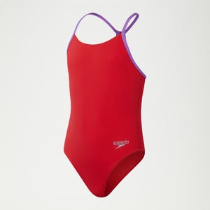 Bañador natación niña Speedo girl squirt 8-032827133 verde