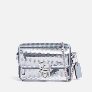 Coach Studio 12 Sequined Leather Bag