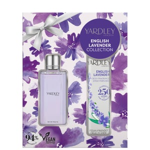 Yardley English Lavender Eau de Toilette Spray 50ml Gift Set
