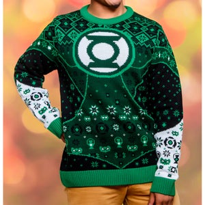 Green Lantern Christmas Jumper