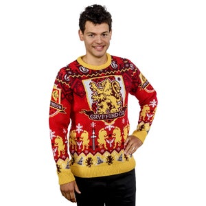 Gryffindor House Crest Christmas Jumper