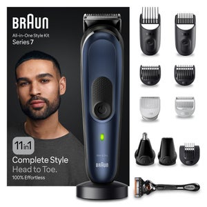 Braun All-In-One Styling Set MGK7450, 11-in-1 Set für Bart, Haare, Bodygrooming und mehr