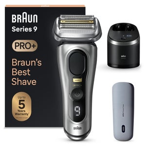 Braun Series 9 Pro+ Elektrorasierer Reinigungsstation, Ladeetui, 9577cc