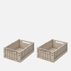 Liewood Weston Storage Box Medium - 2-Pack - Sandy