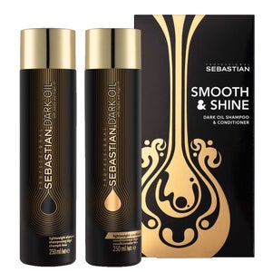 SEBASTIAN PROFESSIONAL Dark Oil Smooth & Shine Hair Gift Set (Worth £59.25)