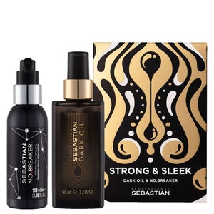 SEBASTIAN PROFESSIONAL Dark Oil & No.Breaker Strong & Sleek Hair Gift Set (Worth £59.25)