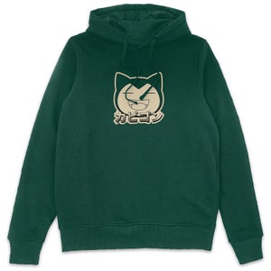 Pokémon Snorlax Snoozy By Nature Hoodie - Green