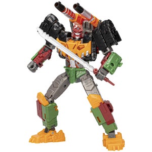 Hasbro Transformers Legacy Evolution Voyager Comic Universe Bludgeon Converting Action Figure (7”)