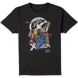 X-Men Super Team Men's T-Shirt - Black