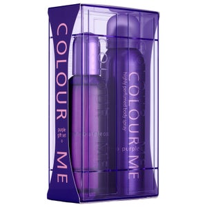 Colour Me Femme Purple Eau de Parfum Spray 100ml Gift Set