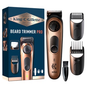 King C. Gillette Trimmer Pro with 2 Combs & Brush