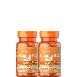 Vitamin K-2 100mcg - 30 Softgels (2 pack)