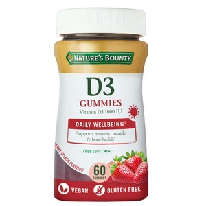 Nature's Bounty Vitamin D3 Gummies x 60