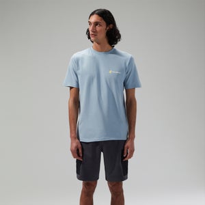 Unisex Natural Grit T-Shirt Blau