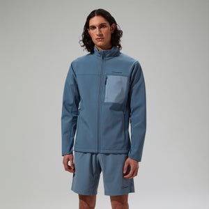 Ghlas 2.0 Softshell Jacke für Herren Blau/Grau