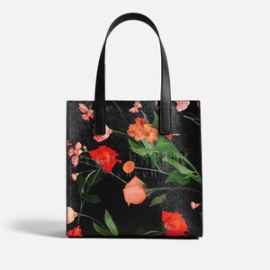 Ted Baker Fleucon Floral-Print Faux Leather Tote Bag
