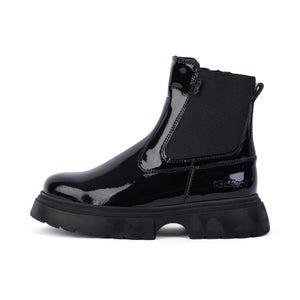 Junior Women Kenzi Chelsea Patent Leather Black
