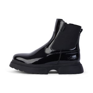 Youth Women Kenzi Chelsea Patent Leather Black