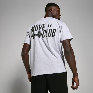 T-shirt MP Oversize Move Club - Grigio chiaro mélange