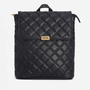 Barbour International Women's Quilted Hoxton Backpack - Black