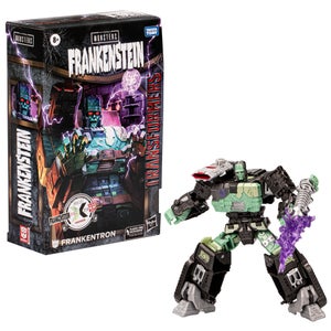Hasbro Transformers Collaborative Universal Monsters Frankenstein Frankentron Action Figure Ages 8+