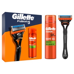 Gillette Fusion5 Giftset - Fusion5 Razor with Shaving Gel 200ml