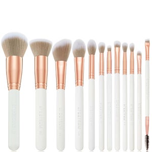 Spectrum Everyday Sets White Marbleous 12 Piece Makeup Brush Set