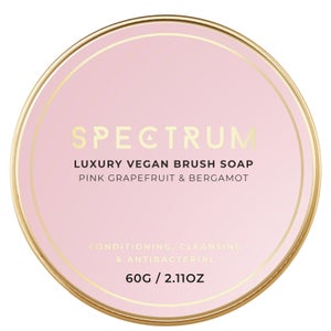 Spectrum Cleaning Pink Grapefruit & Bergamot Vegan Brush Soap