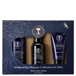 Neal's Yard Remedies Christmas 2023 Invigorating Skincare for Men Gift Set