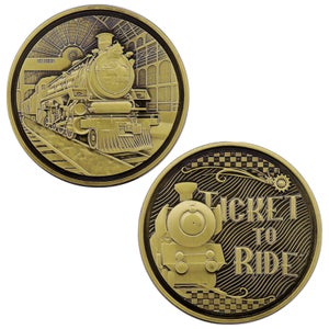 Ticket to Ride Limited Edition Collectible Train Coin by Fanattik