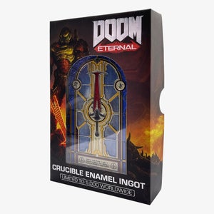Doom Limited Edition Crucible Sword Stained Glass Window Ingot